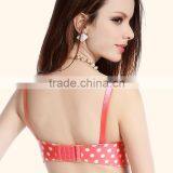 Fashion Push Up Function Ladies Spot Sexy Bra Set thumbnail-2