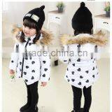 2015 New Model Velvet Winter Child Clothes for Girl Wear Snow Weather Down Jacket Wholesale Spot Winter Coat Kids(ulik-J022) thumbnail-3