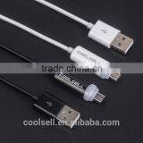 Bulk Price For Samsung Fashion Smart Changing Light LED Reversible USB Cable thumbnail-5