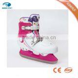 2015 New Style Hot Sale and Upscale Pink Color Ice Hockey Skates & Ice Skating Shoes for Ice Rink thumbnail-1
