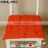 Home Textile Cotton Fabric Red Chair Seat Pad cushion