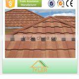 Lightweight Long Lifespan Colorful Stone Coated Roofing Tile