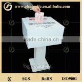 White High Quality Acrylic Donation Box With Lock for Charity thumbnail-1