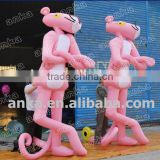 2015 Newest realistic mascot costume pink panther costume for adult