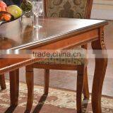 Antique Vintage Rustic Style Recycled Solid Wood Rectangle Long Wood Dining Table thumbnail-2