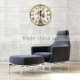 Cheap Eiffel Tower Glass Wall Clock Wholesale Promot Wall Clock thumbnail-2