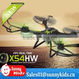 Syma X54HW WIFI FPV With 720p HD camera High Hold Mode 2.4G 4CH 6Axis RC Quadcopter RTF