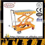 Customized Roller Table Hand Mobile Lift Trolley thumbnail-1