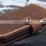 For IPhone 6 Protective Flip Stand Wallet Leather Case Cover Genuine Leather thumbnail-1