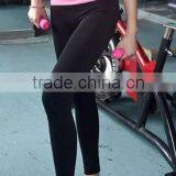 Hot Sale Elastic Waist Skinny Pants Yoga Tight Pants Gym Exercise Pants thumbnail-2