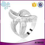 Cheap Fashion Jewelry Zinc Alloy Metal Starfish Finger Ring for Women thumbnail-1