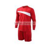 Cheap Customized Interlock Long Sleeve Soccer Training Sets thumbnail-1