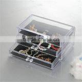 QFY-3114 PS 3 Drawers Devide Storage Box for Cosmetic Make up thumbnail-1