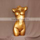Bright Gold Upper-body Female Mannequin thumbnail-1