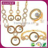 2016 Brand New Circles Jewelry Sets Dubai Custom Jewelry Set thumbnail-1