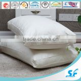 China factory wholesale goose down filled cheap bed pillows white color