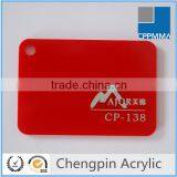 Factory Direct Sales Red Acrylic Sheet Wholesale