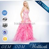 China Suppliers For Fat And Low In Cream Color Wedding Dress Online Shop