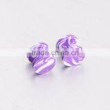 Men's Classic Tortilla Dumbbell Stainless Steel Earrings thumbnail-5