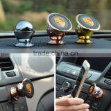Luxurious Golden Flexible Car Phone Holder .html With Ball Sticky Magnetic Stand for Car China Stock thumbnail-3