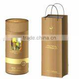 New Custom Paper Cylinder Tea Gift Box /round Cardboard Packaging for Loose Tea Wholesale/paper Tea Box thumbnail-3