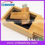 2016 Best Wooden Promotion Items, Bamboo Swivel Usb Stick 512MB-64GB thumbnail-6