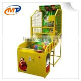 electronic coin operated basketball arcade hoop game machine for children