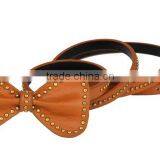 2014 Korean Fashion Ladies PU Rivet Bowknot Belt SWF-W15062925 thumbnail-6