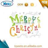 Merry Christmas Removable Decorative Aluminum Foil Sticker thumbnail-3