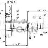 High Performance High Safety Lock With Master Key for Sell Card Machine thumbnail-2