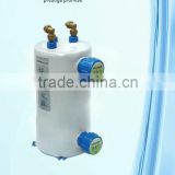 Titanium tube evaporator with PCS shell
