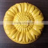 Chrysanthemum Shape Cake Mould/Silicone Cake Decoration /yellow Color Silicone Cake Mould thumbnail-1
