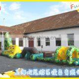 Giant Inflatable Aqua Obstacle at Swimming Pool, Inflatable Water Obstacle Course thumbnail-3