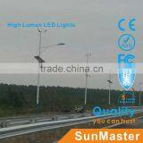 2014 Hot Sales Solar Gutter Led Light With Pole 5-12m Manufacture Price