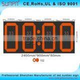Asian Digital Led Clock Sign With Remote Controller,Led Clock Display Low Price With Good Quality thumbnail-3