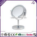6 Inch Lighted Table Makeup Mirror in Round Shape
