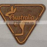 Garment Sew on Embossed Silicon Felt Patches