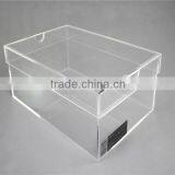 Custom Logo Clear Acrylic Shoe Box Acrylic Sport Shoe Box thumbnail-2