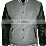 Wool/leather Letterman Jackets