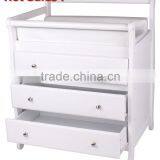 Sleigh Baby Change Table in White (KC8171)