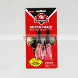 Super Glue in Aluminium Tube 2pcs With Blister Card,Cyanoacrylate Adhesive Super Glue thumbnail-1