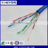 Indoor 23AWG Solid Copper UTP Cat6e Communication Network Cable 305M