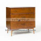 3-DRAWER DRESSER, WOODEN BEDROOM DRESSER thumbnail-1