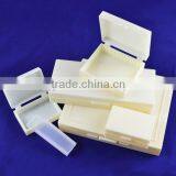 Various Kinds of Plastic Slides Boxes for Students Prepared Microscope Slides
