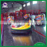 mobile electric bumper cars on trailer