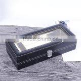 Chinese Factories Wholesale Custom Leather Gift Boxes, Beautiful Black Display Box, Europe and the United States Sell Like Hot c