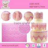 New 3d Silicone Lace Mat for Cake Decoration, Silicone Cake Decorative Lace Mat