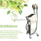 Skin Care Salon Use IPL SHR/ SHR IPL Salon Hair Removal Beauty Device With Germany Lamp Hair Removal