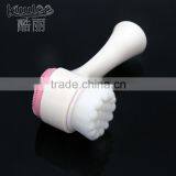 Super Soft Hair Double Head Silicone Massage Face Cleanser thumbnail-2