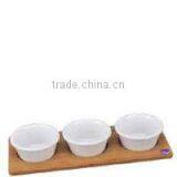 Natural Bamboo Display and Serve Tray